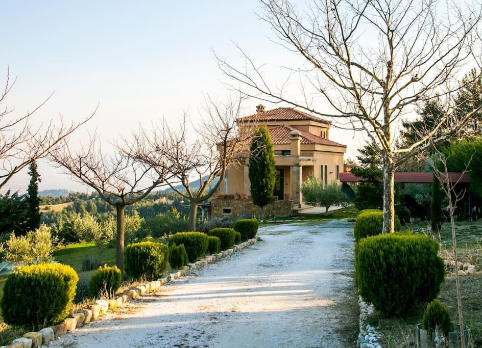 Villa Porgio Mountain View Serres Buitenkant foto